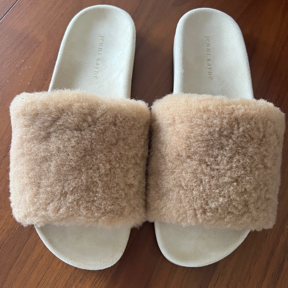 Jenni Kayne Shearling Slide Sandal 41